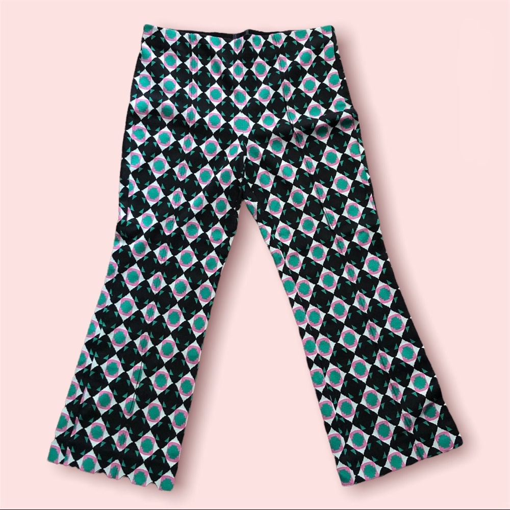 ☕️ Funky pattern retro 70s style trousers